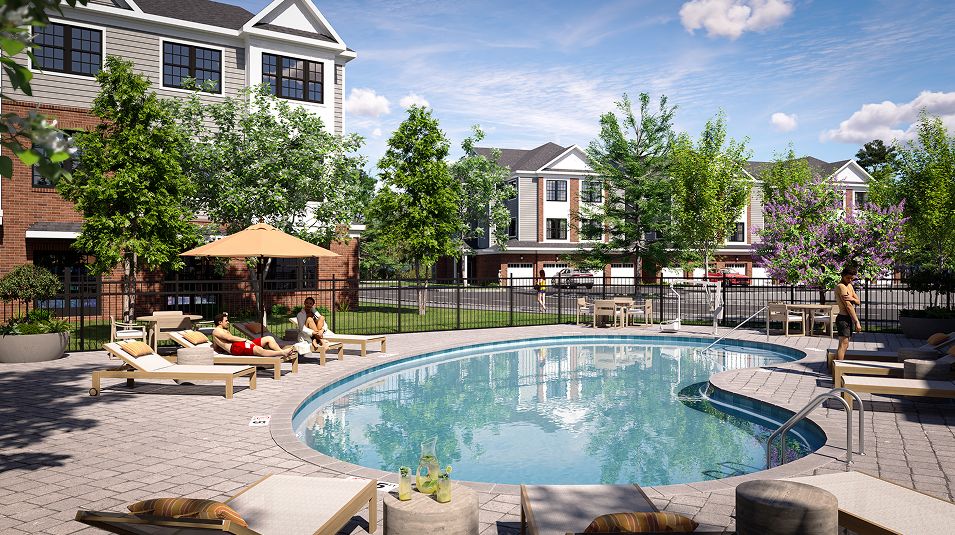 Preston Pointe Amenity Pool 1of2