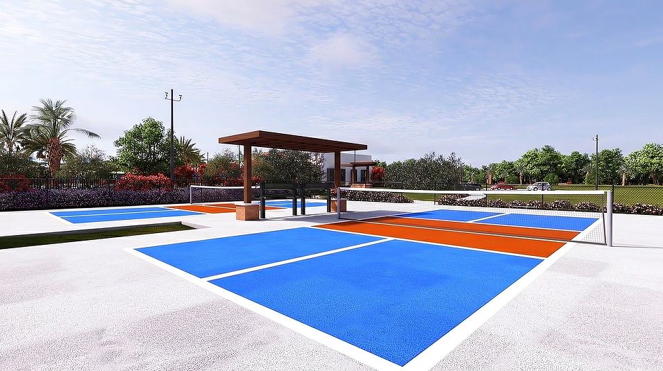 Sinton Ranch Amenity Rendering Pickleball