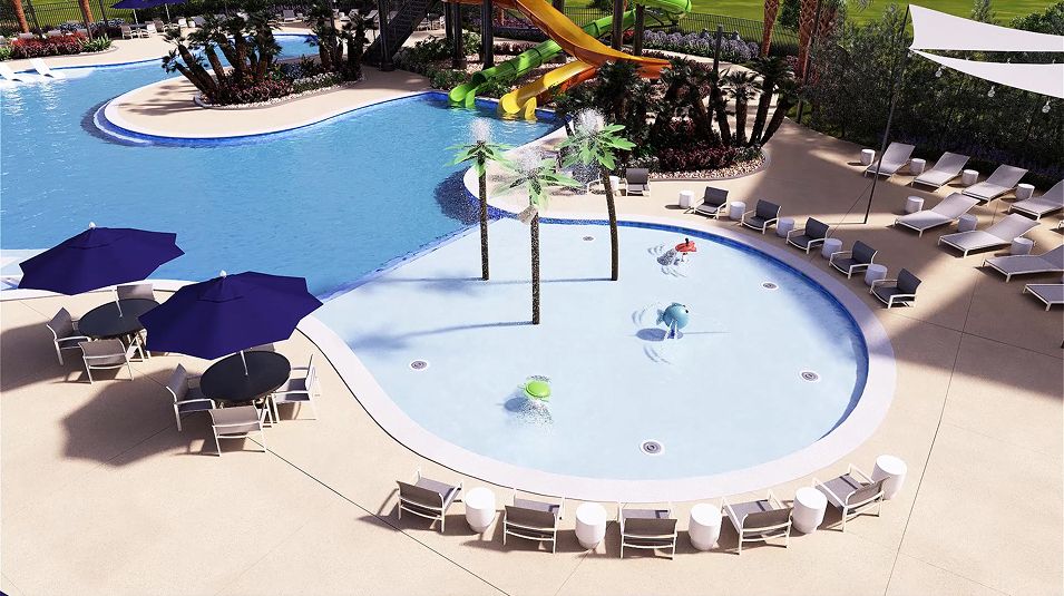 Sinton Ranch Amenity Rendering Pool Splash Pad