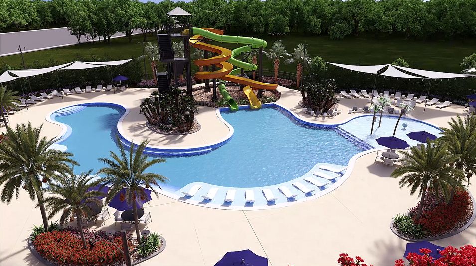 Sinton Ranch Amenity Rendering Pool