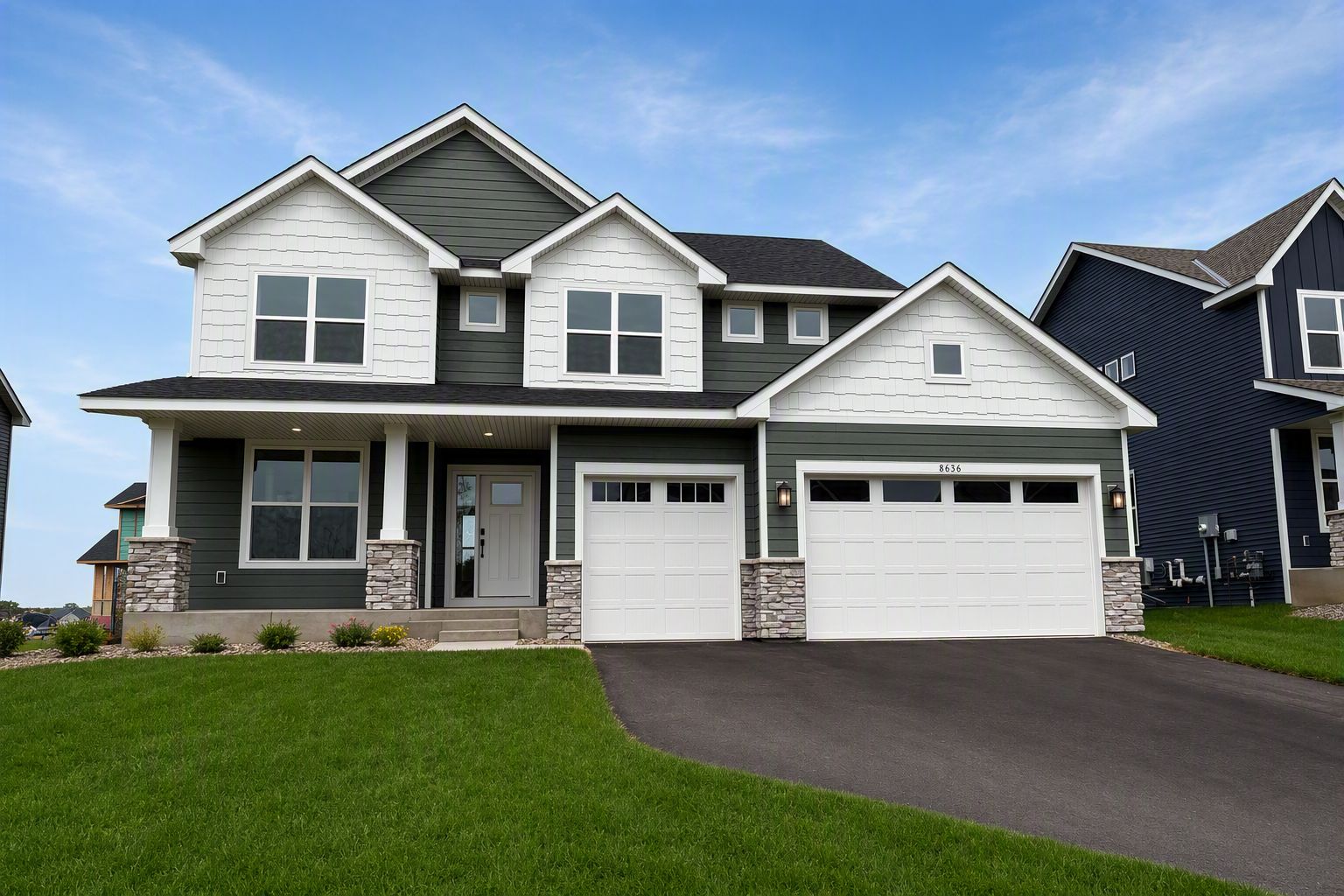 Lewis - Westwind - Landmark Collection: Woodbury, Minnesota - Lennar