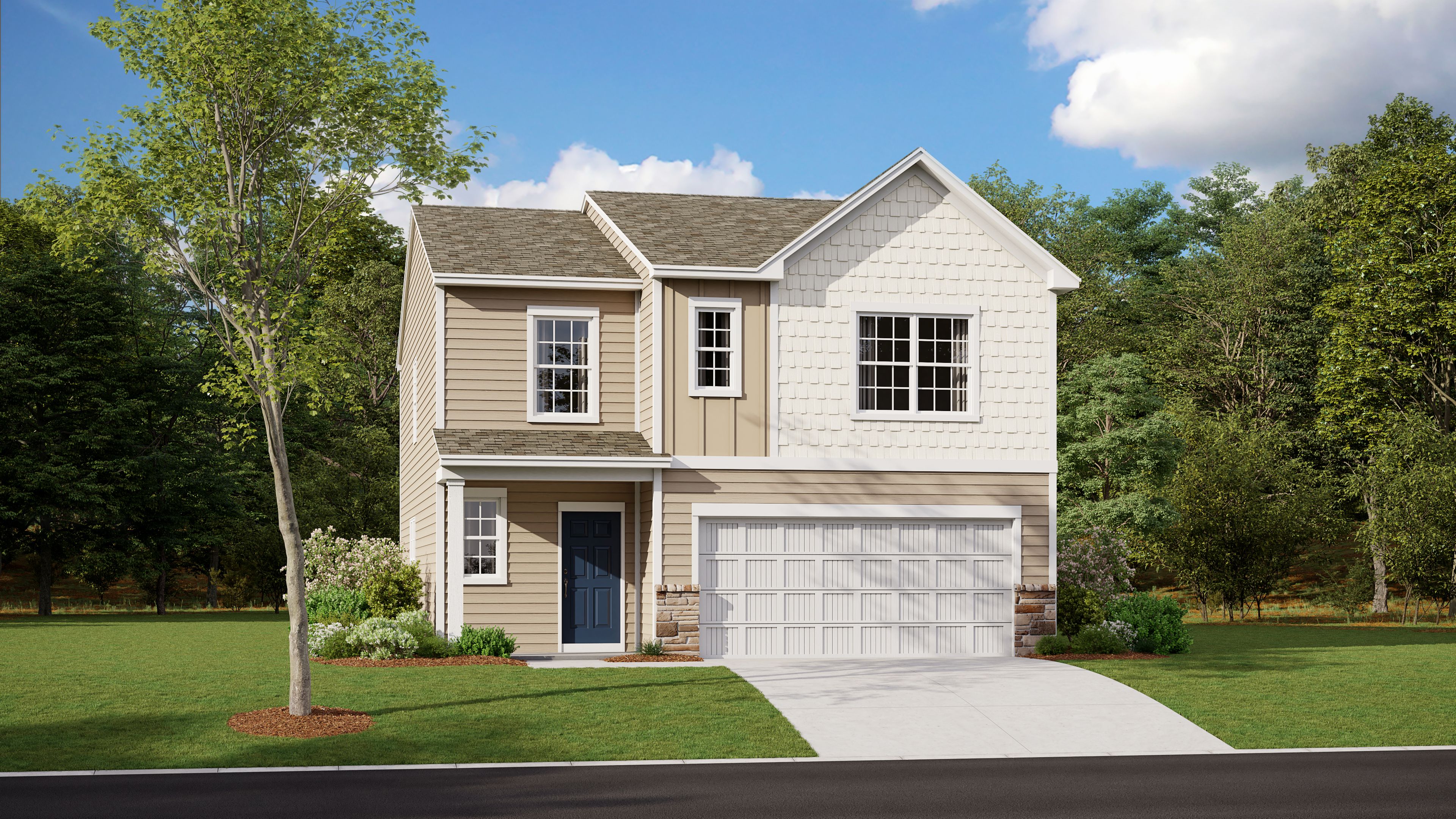 Dickenson II - Bakers Creek - Dream Modern: Kannapolis, North Carolina - Lennar