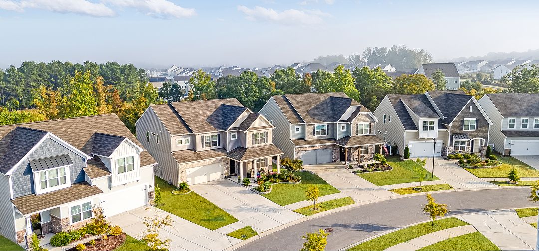 Riverbend Ranch Aerial Streetscape