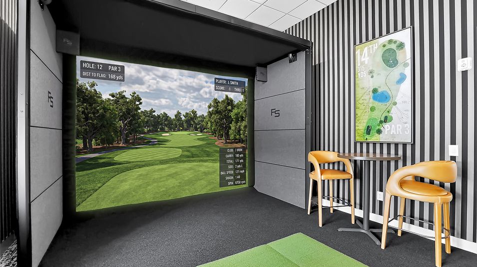 Easton Amenity Golf Simulator