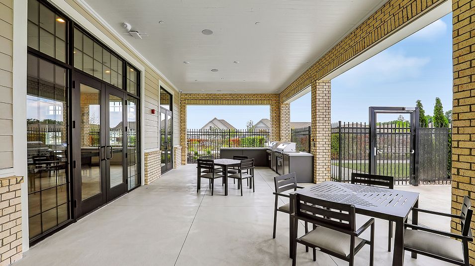Easton Amenity Clubhouse Outdoor Patio