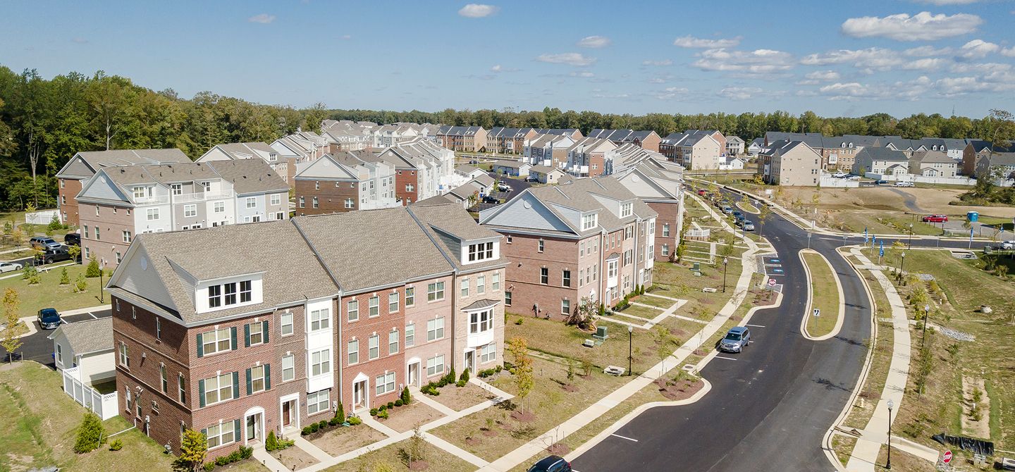 St Charles Aerial Streetscape