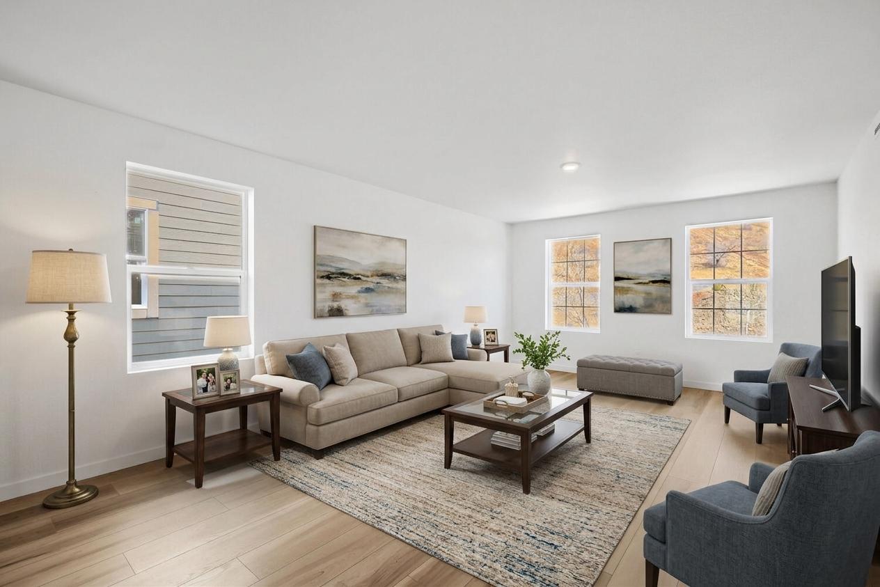 2648 Lower Crags Pt Great Room Staged