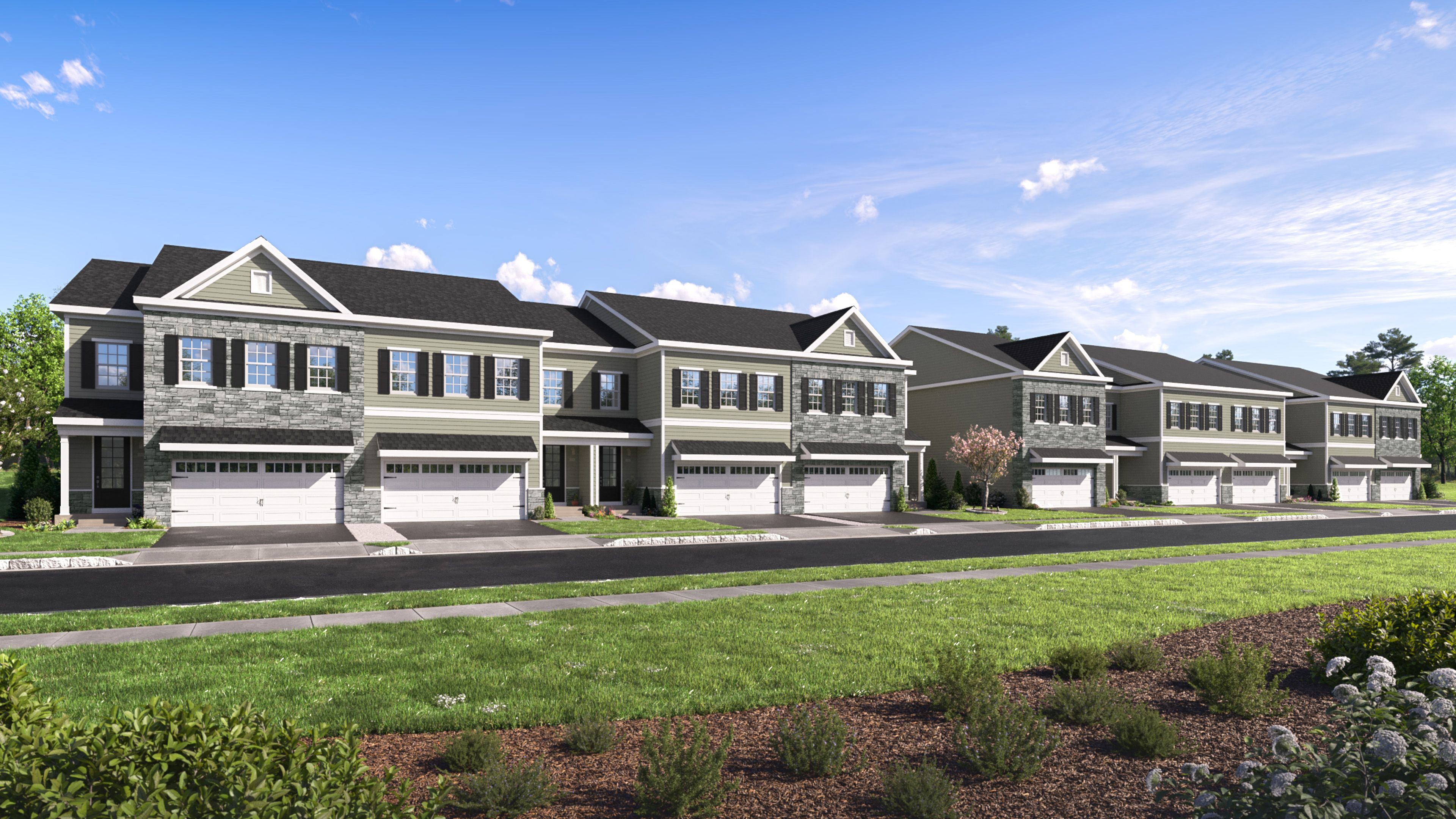 casa en Tuxedo Reserve - Townes at Upland Park por Lennar