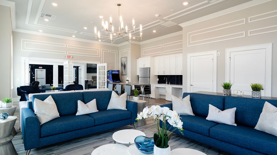 Valley View Park Amenity Clubhouse Community Room 6of12