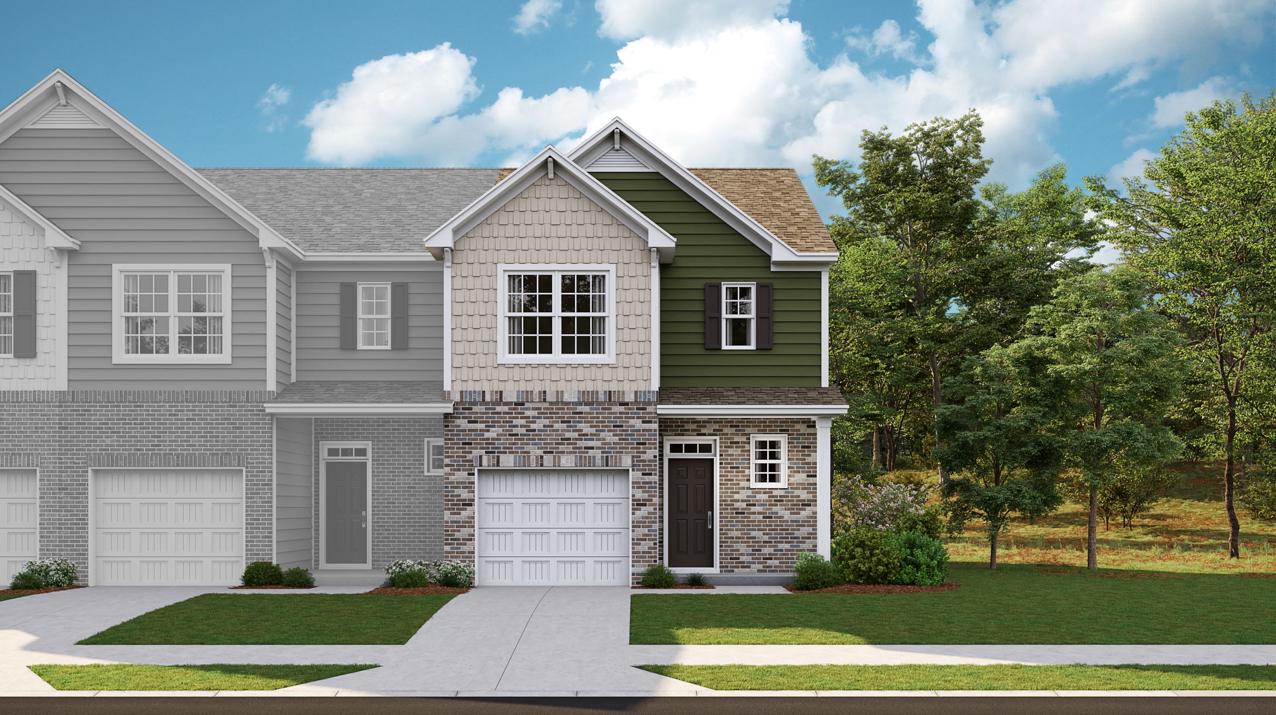 Carlton - Redhawk Townes: Belmont, North Carolina - Lennar