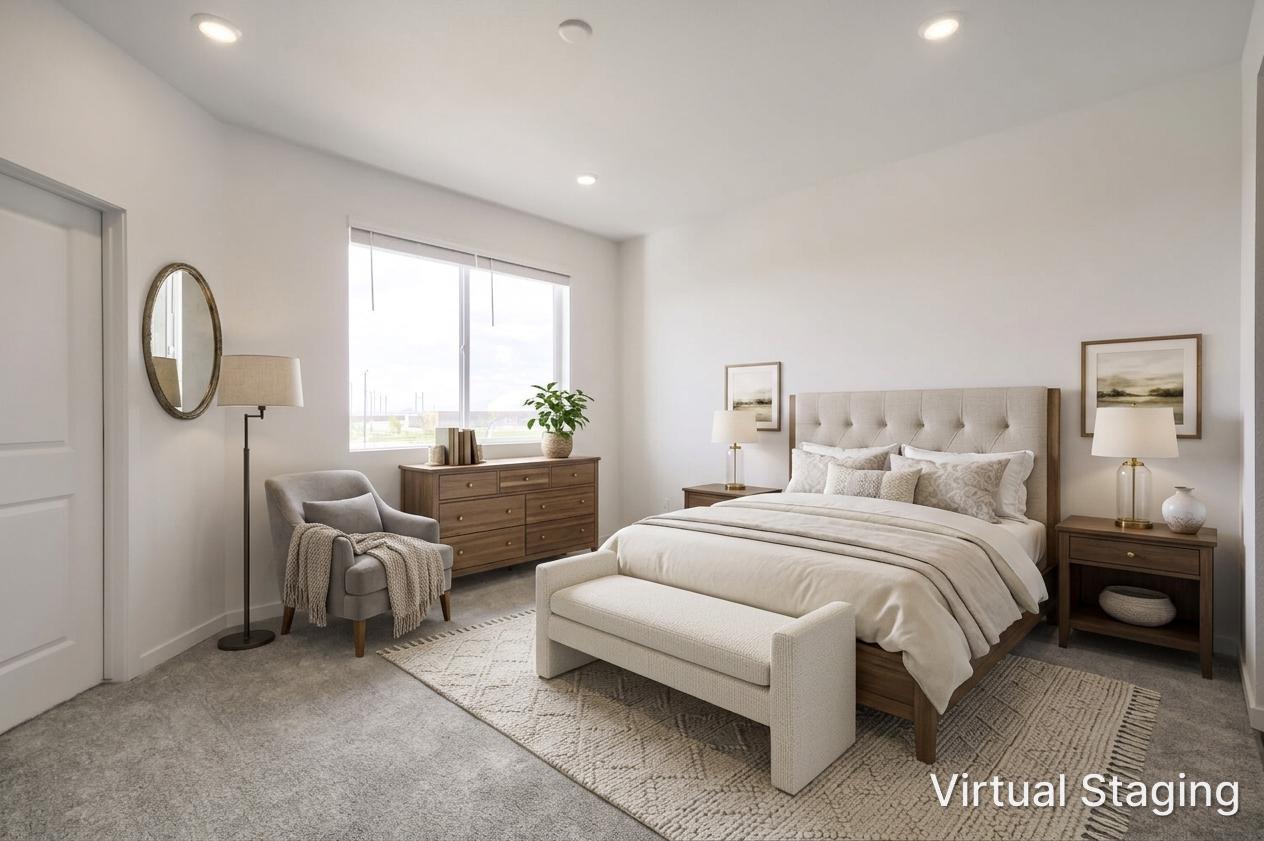 3031 Gladstone Ave Owner's Suite Virtual Staging