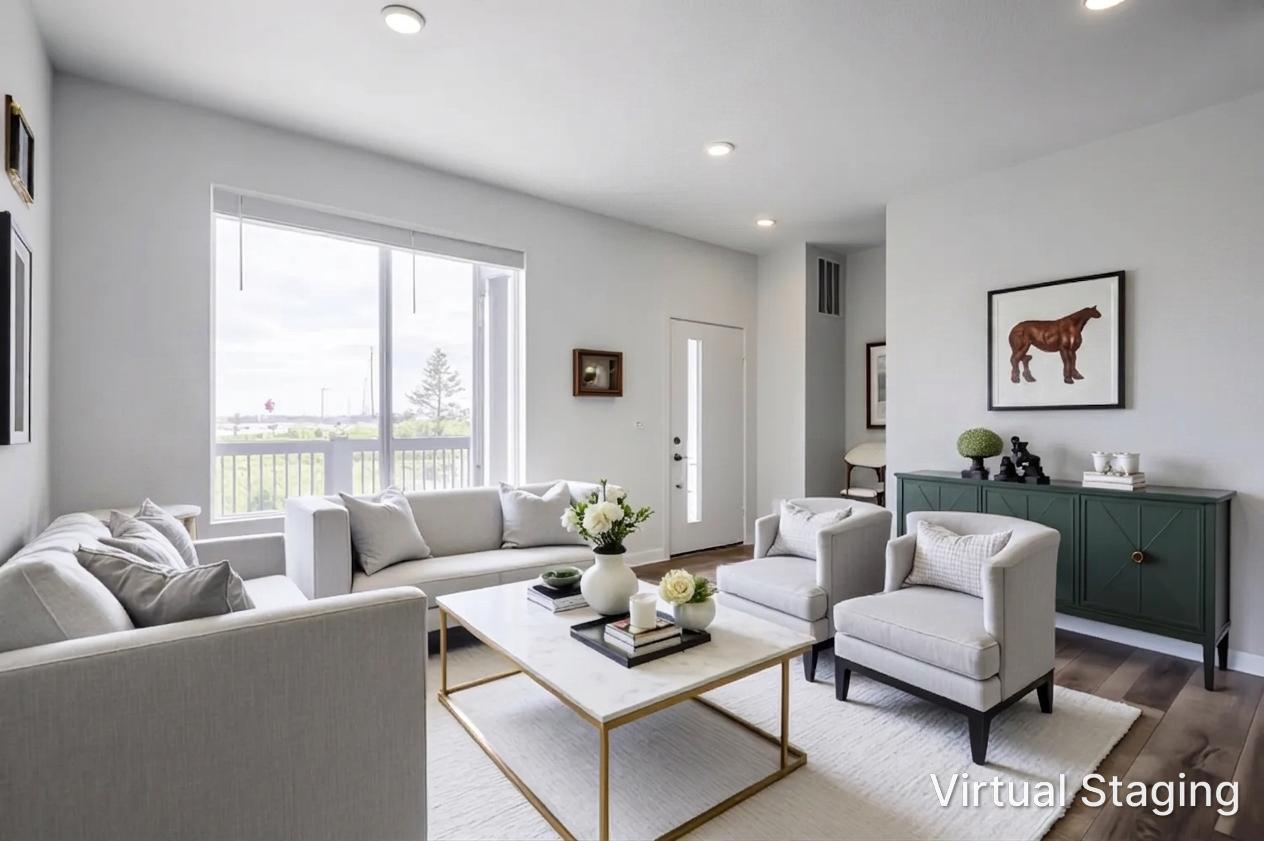 3053 Gladstone Ave Great Room Virtual Staging