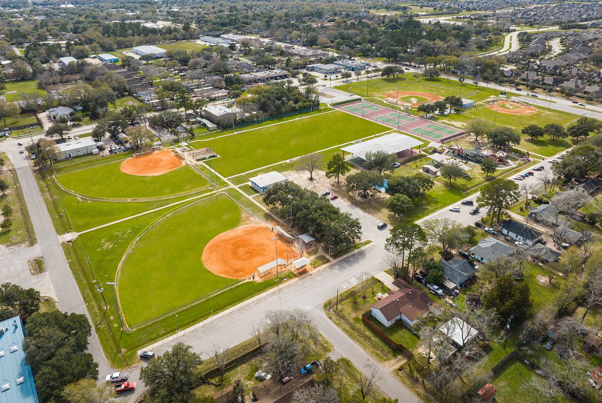 Katy Aerial Katy City Park Sport Complex