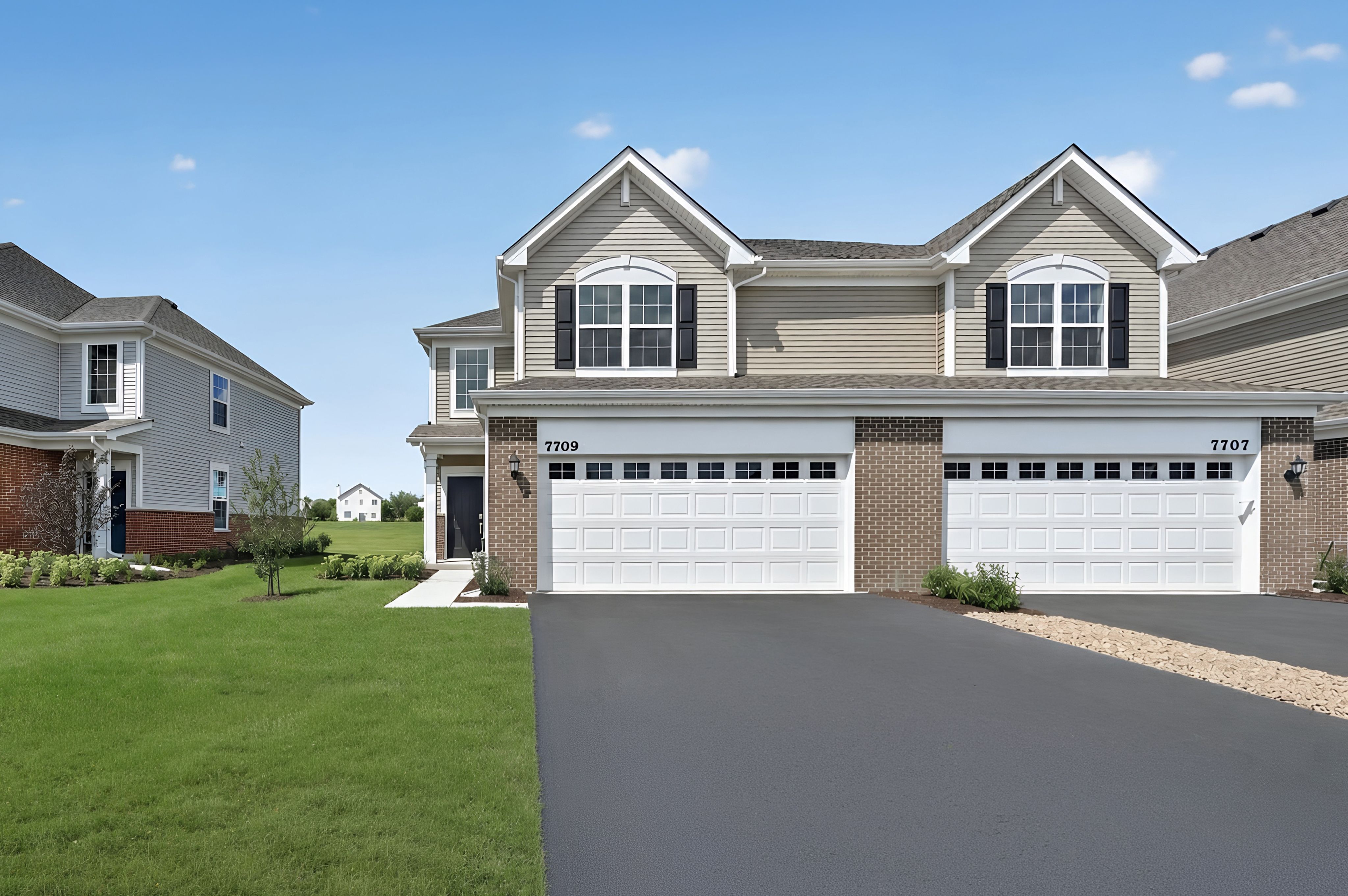 Courtney II - Lakewood Prairie - Townhomes: Joliet, Illinois - Lennar