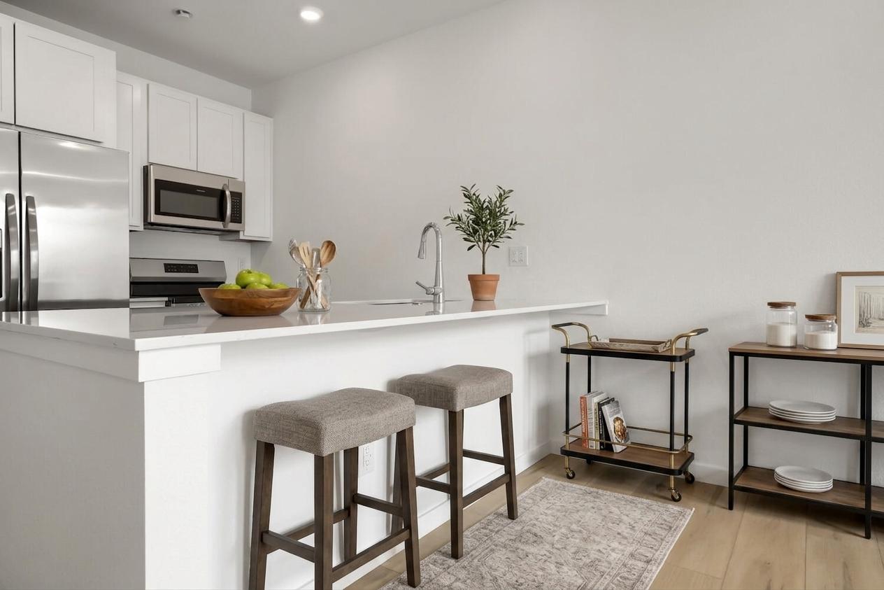 Plan 302 RB Kitchen Staged