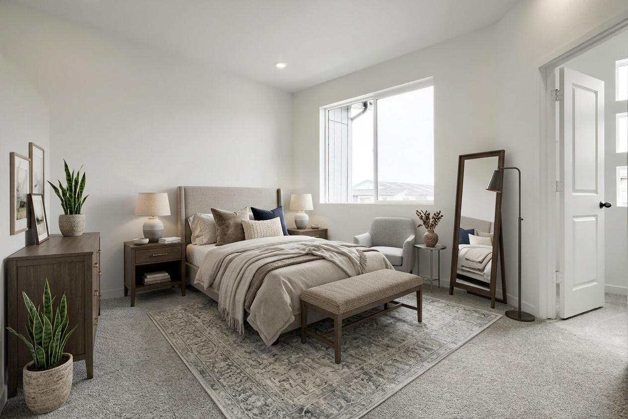 Plan 302 RB Owners Suite Staged