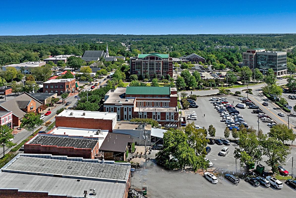 SC Lexington Aerial Downtown 2of2