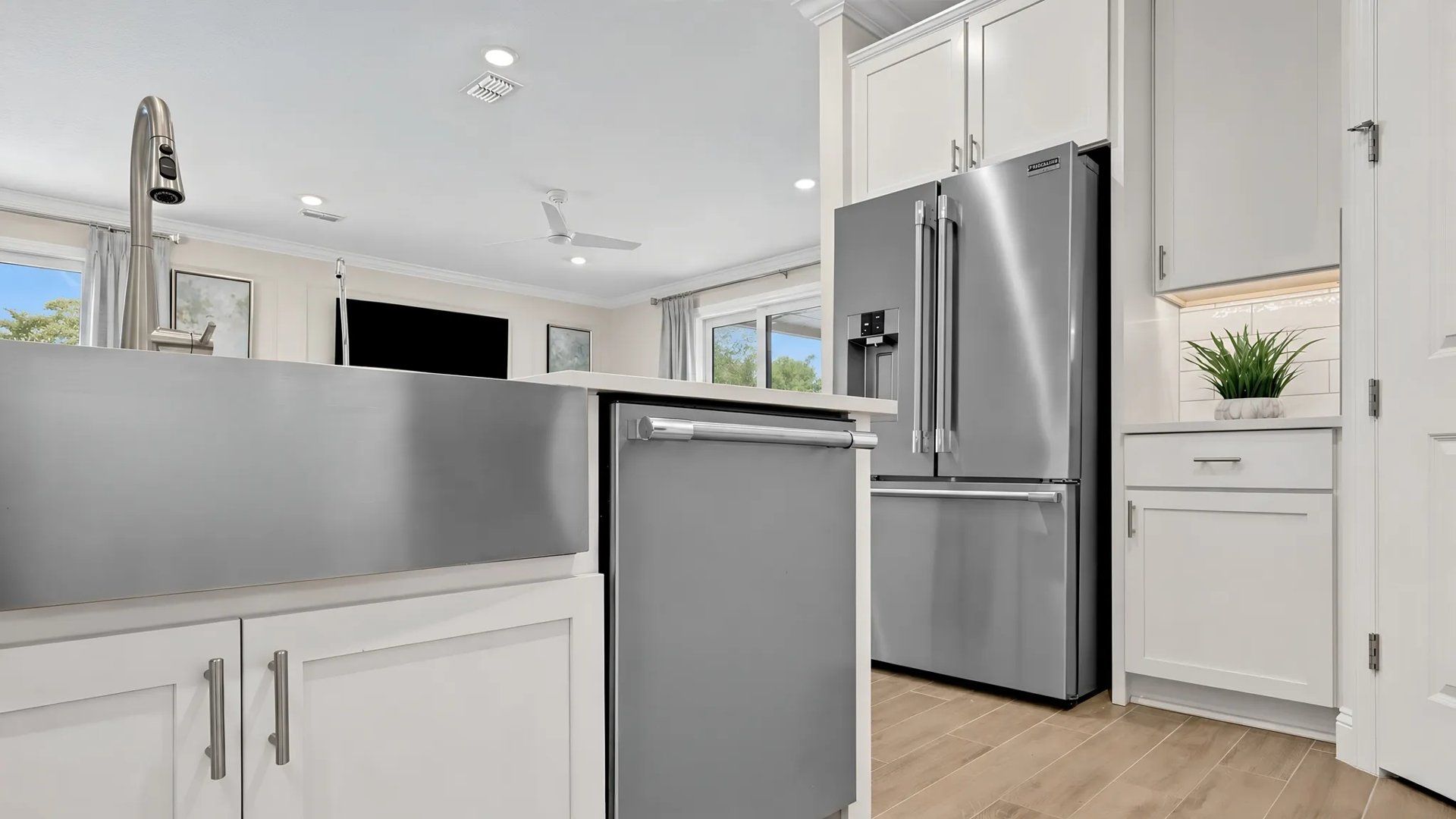 stainless steel appliance package
