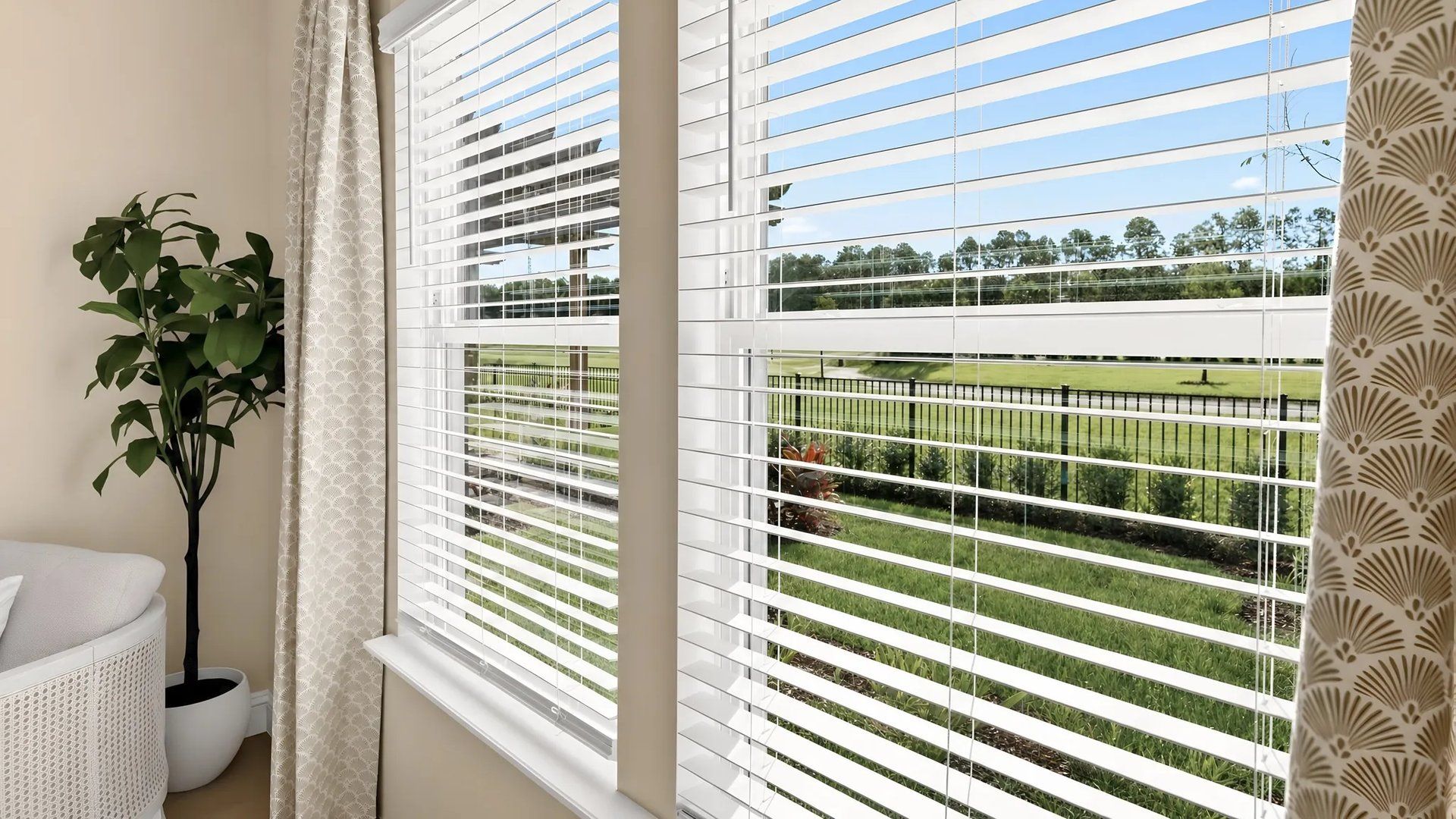 faux wood blinds