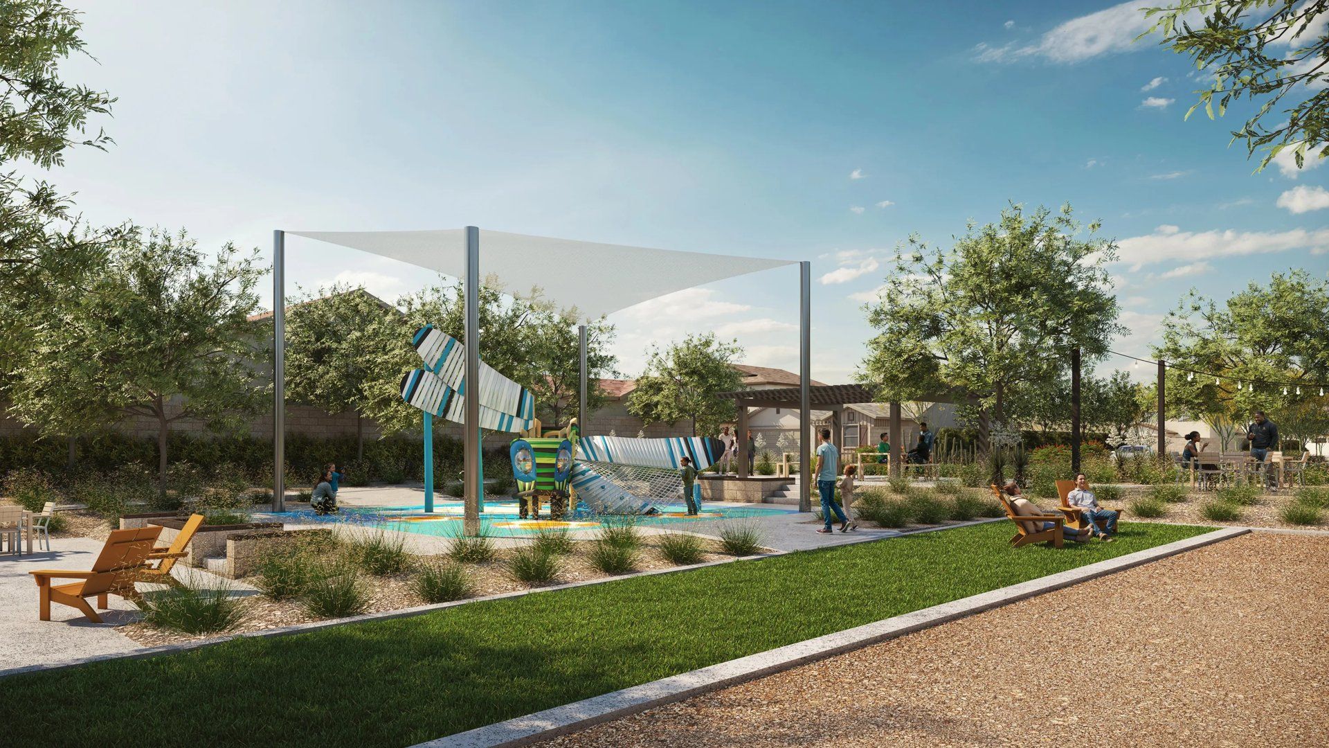 Pickleball court community amenity Teravalis