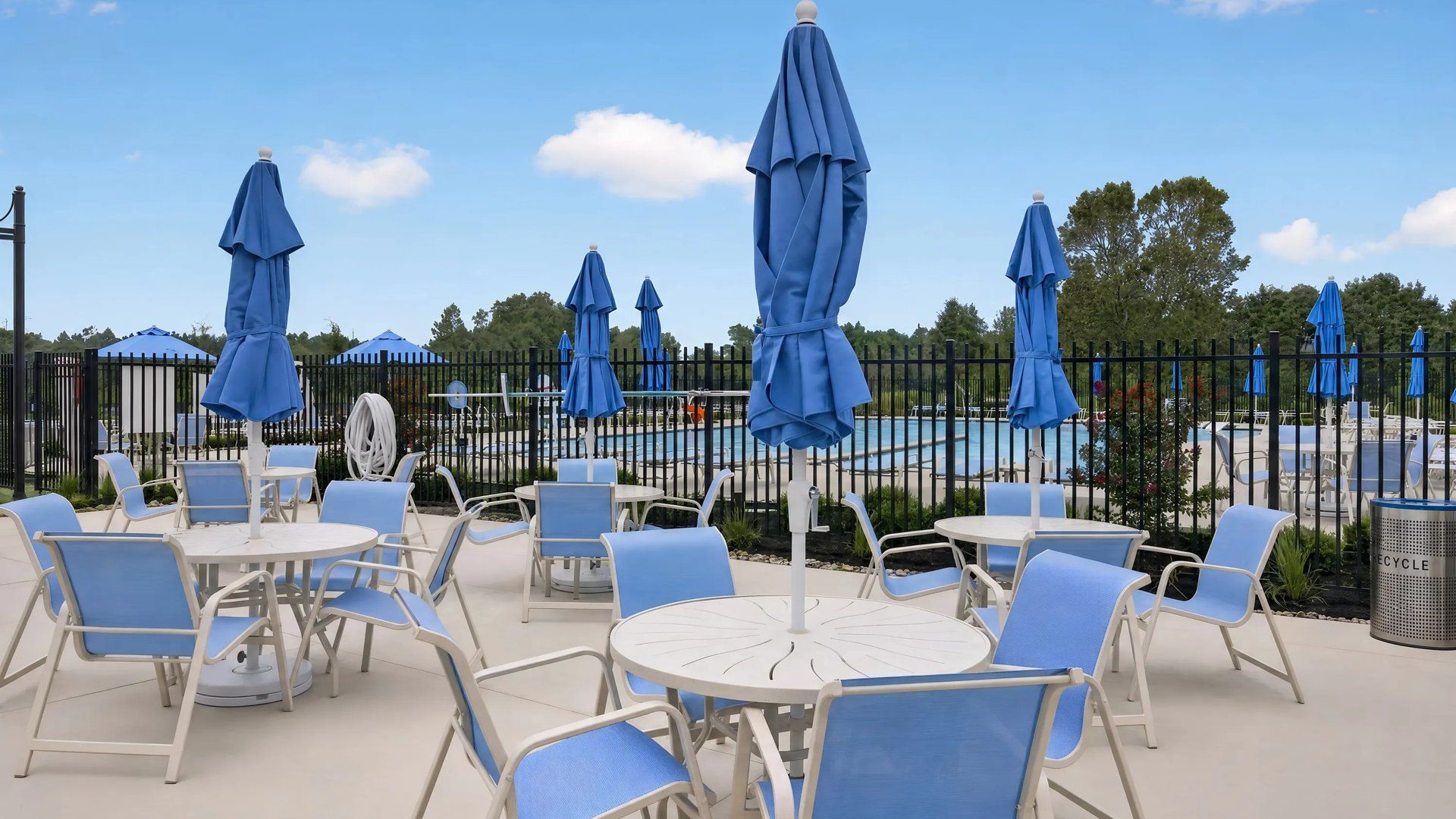 Outdoor seating