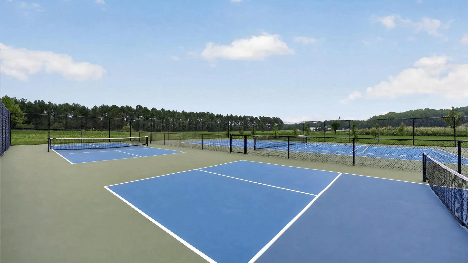 Pickleball court