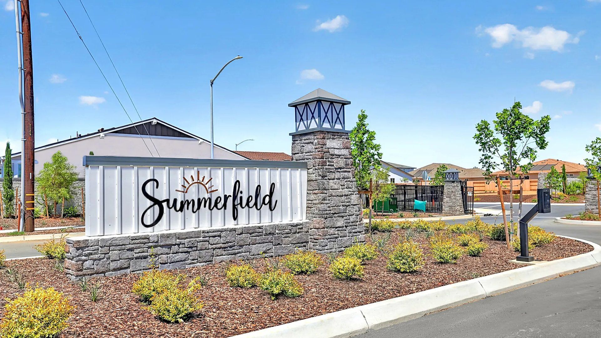 Summerfield Entry Monument and Gate
