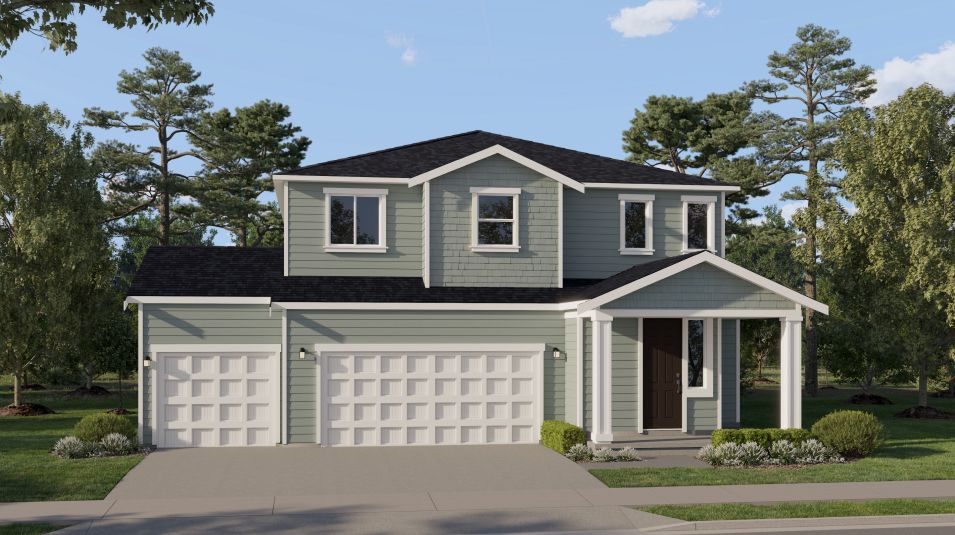 Blossom 3-car - Uplands - Manor Collection: Puyallup, Washington - Lennar