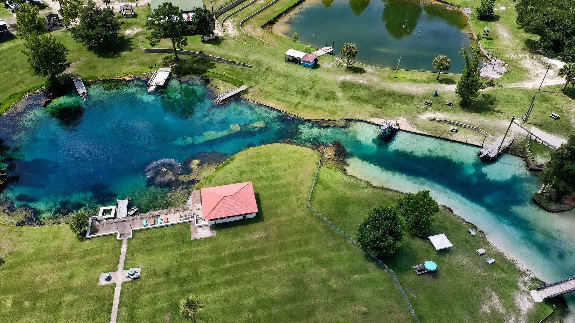Vortex Springs Adventures aerial landscape