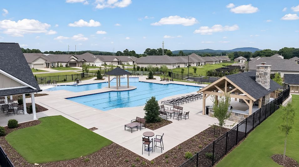 St Clair Place Amenity Pool Aerial 3of7