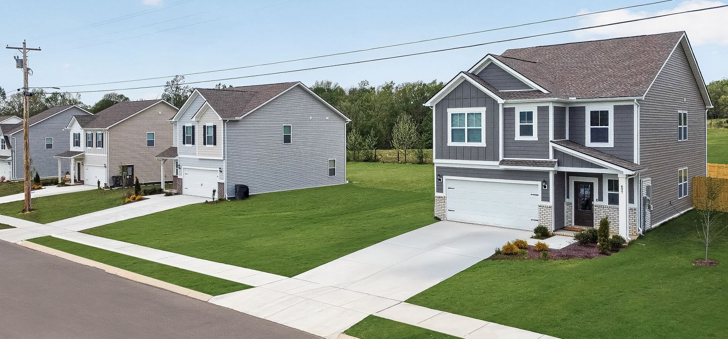 Pence Place Aerial Streetscape