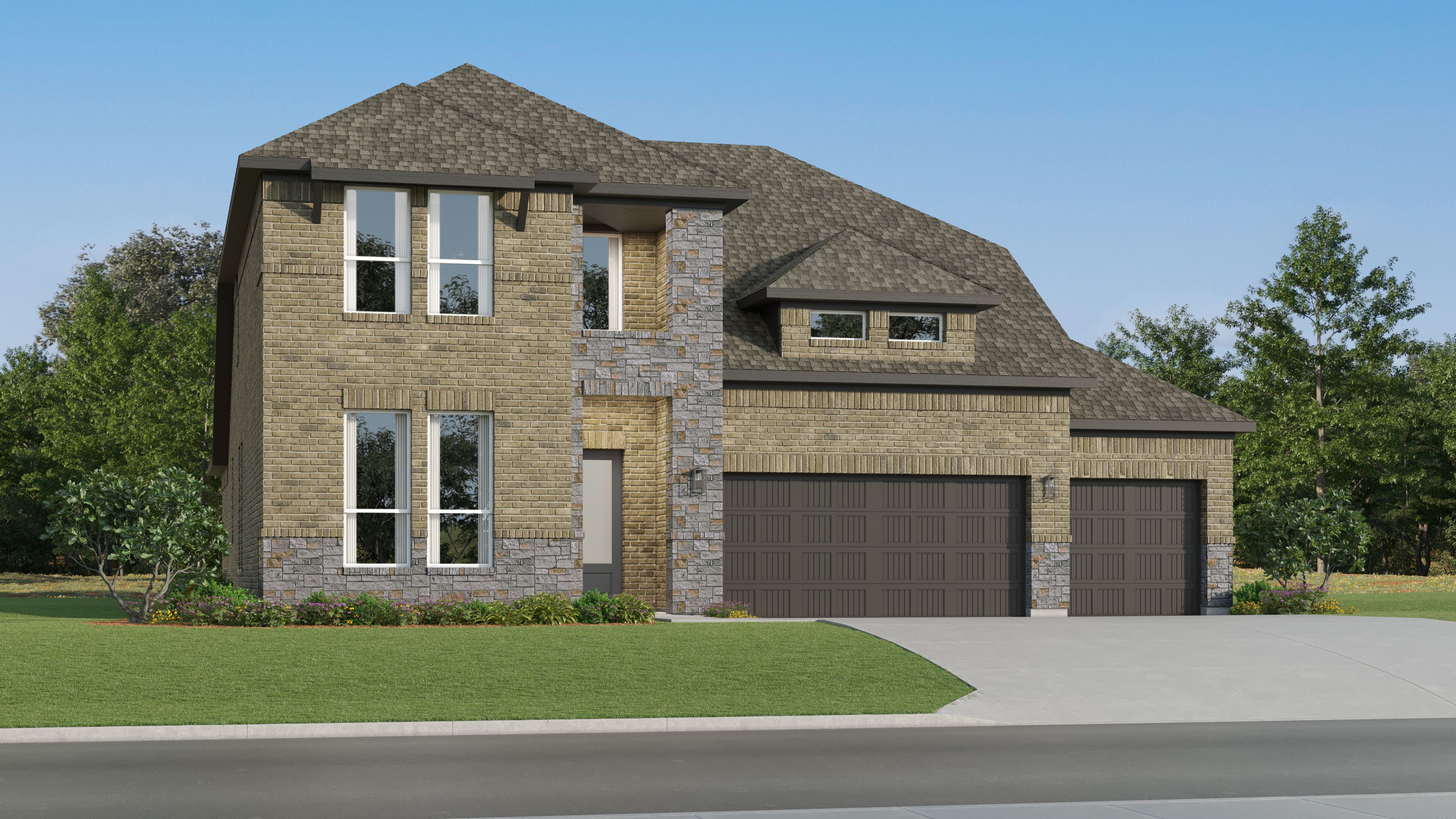 Bridle - Cotton Brook - Woodbridge 3-Car Collection: Hutto, Texas - Lennar
