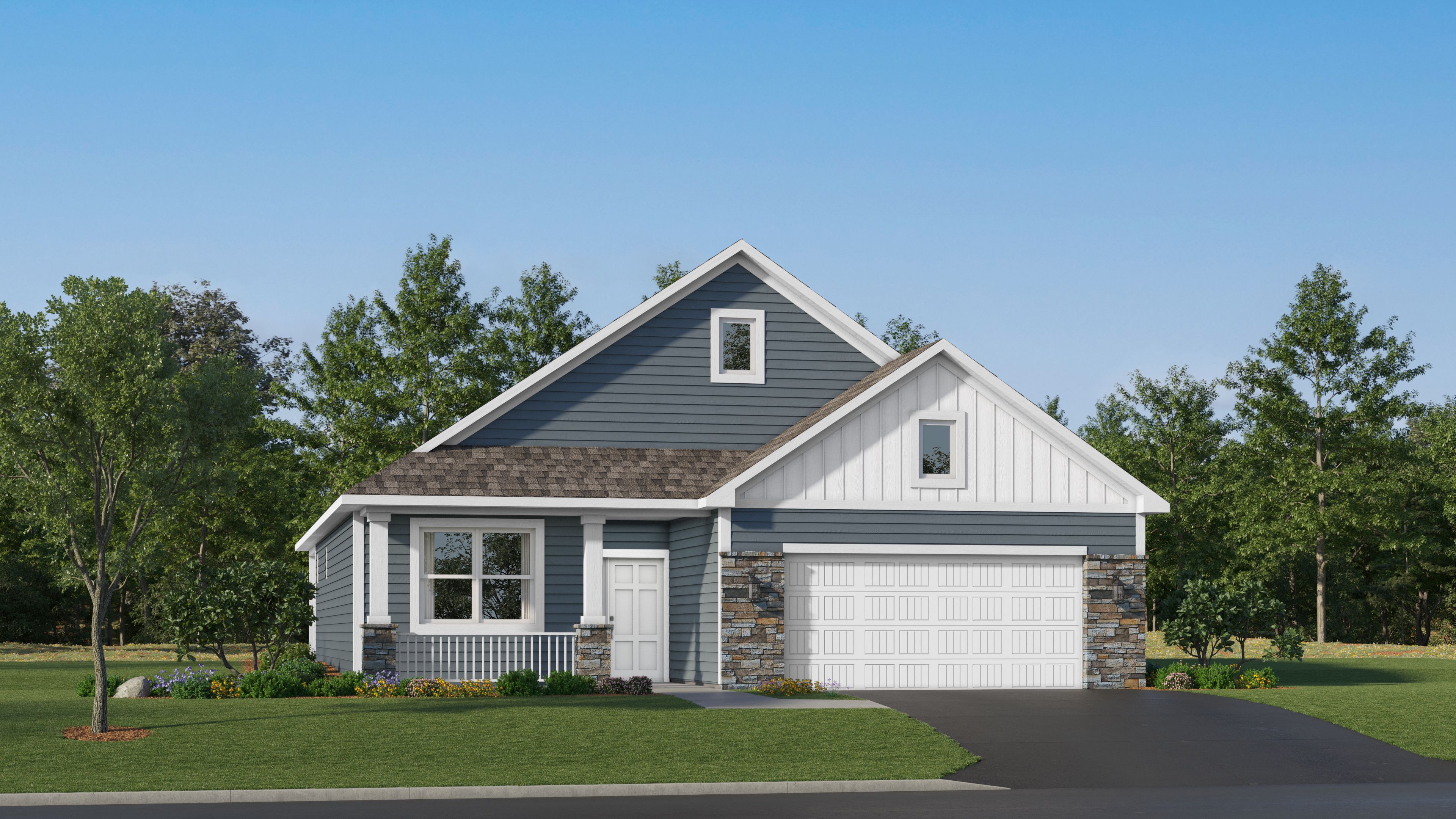 Brighton - Tavera - Lifestyle Villa Collection: Corcoran, Minnesota - Lennar