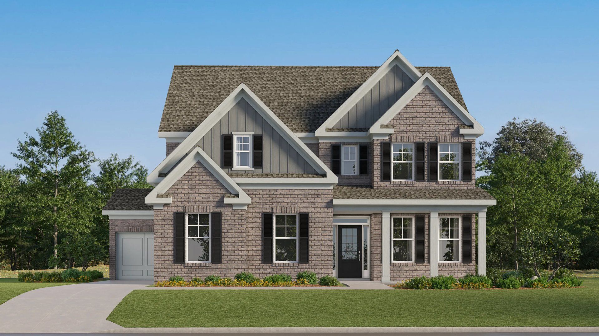 Candler With Basement - Estates at Yellow Creek: Cumming, Georgia - Lennar