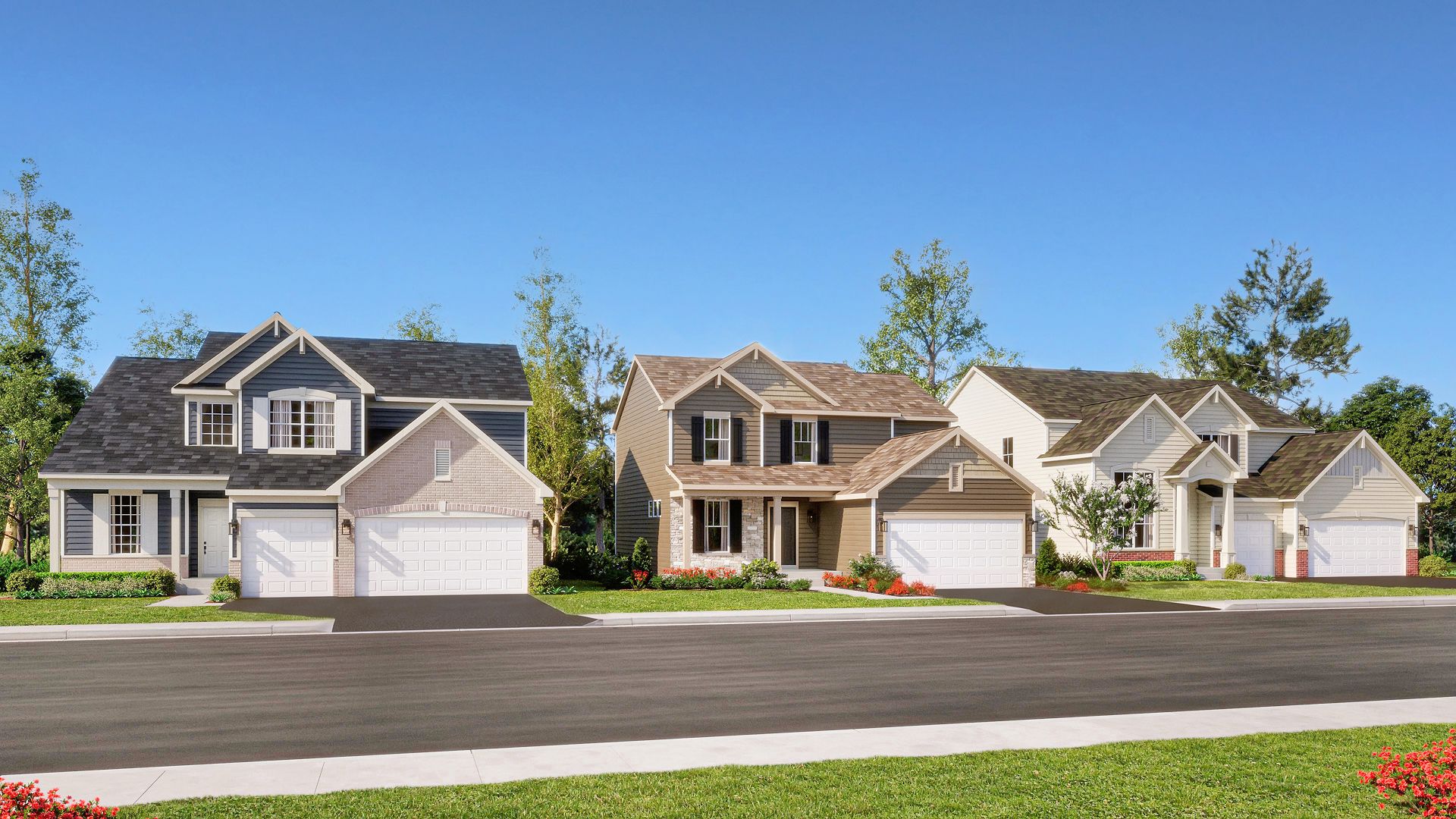 Landmark Blackberry Creek Streetscape 1of2