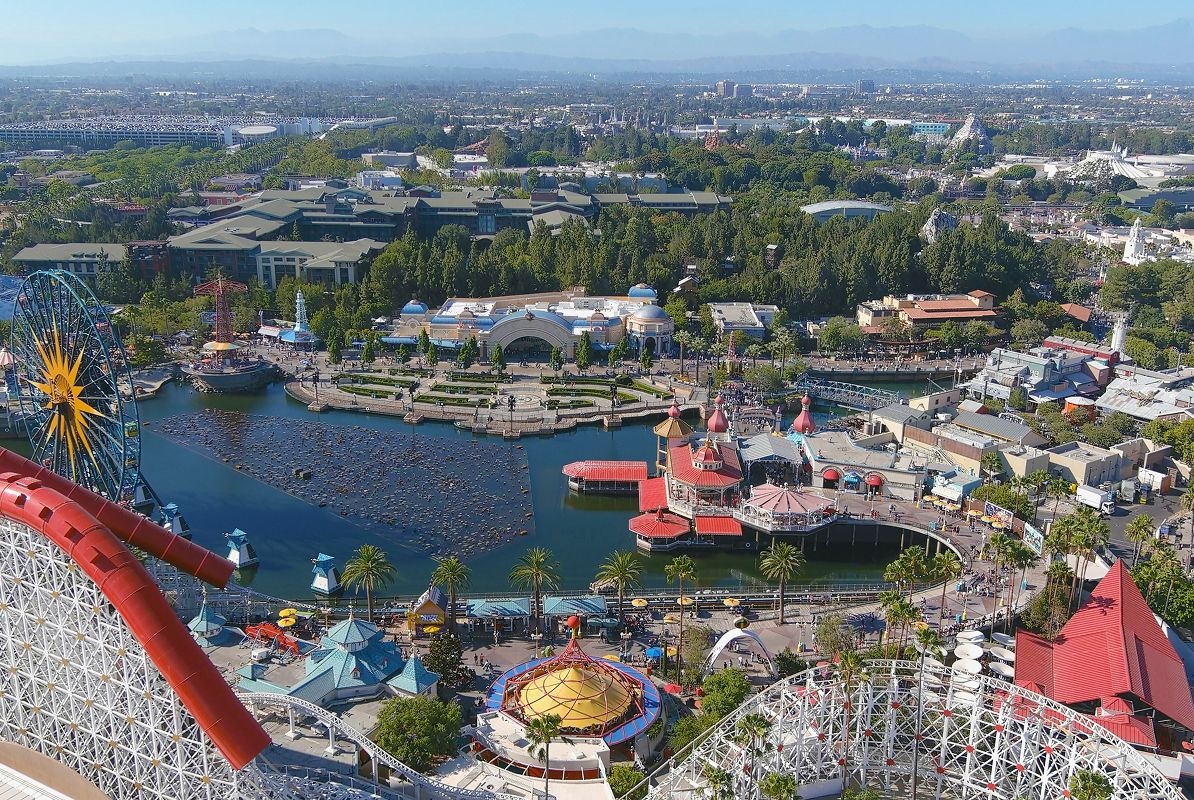 Anaheim Disneyland Aerial