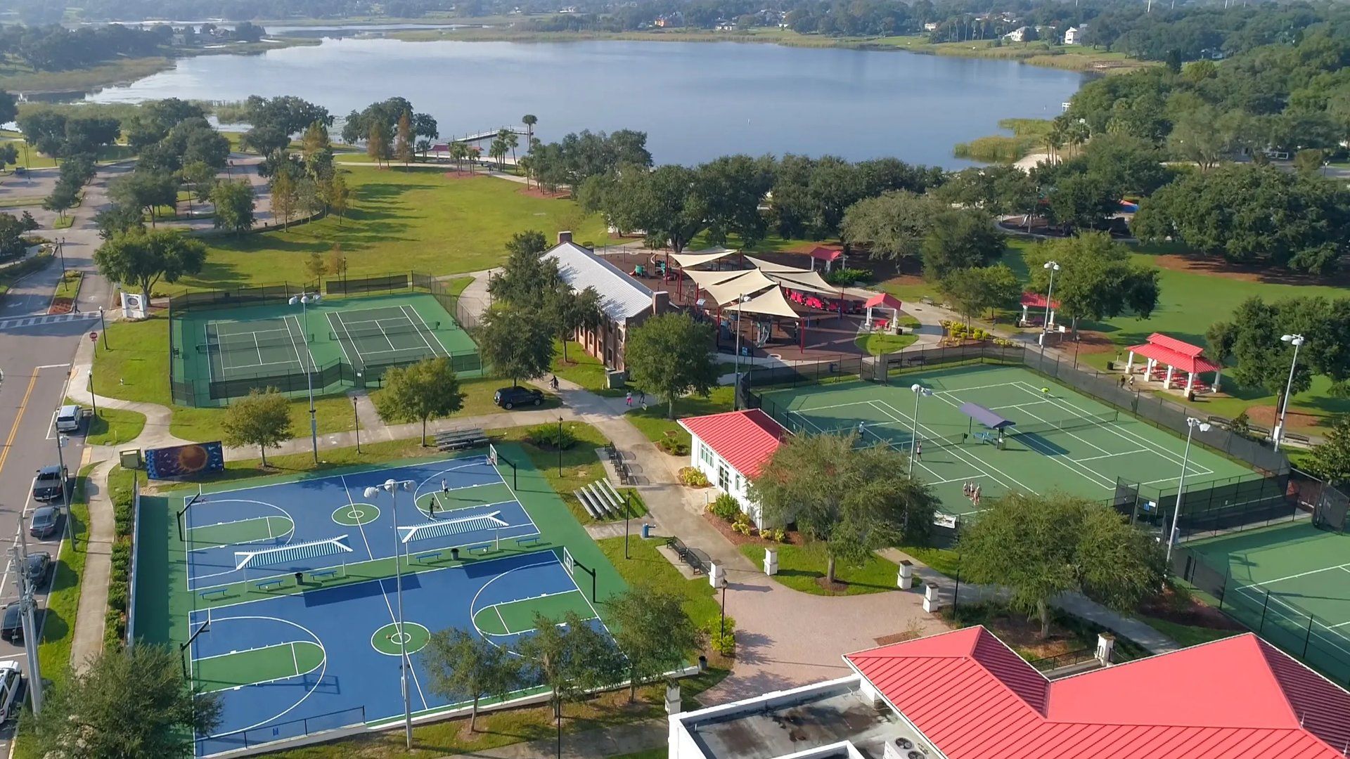 Lake Eva Community Park aerial