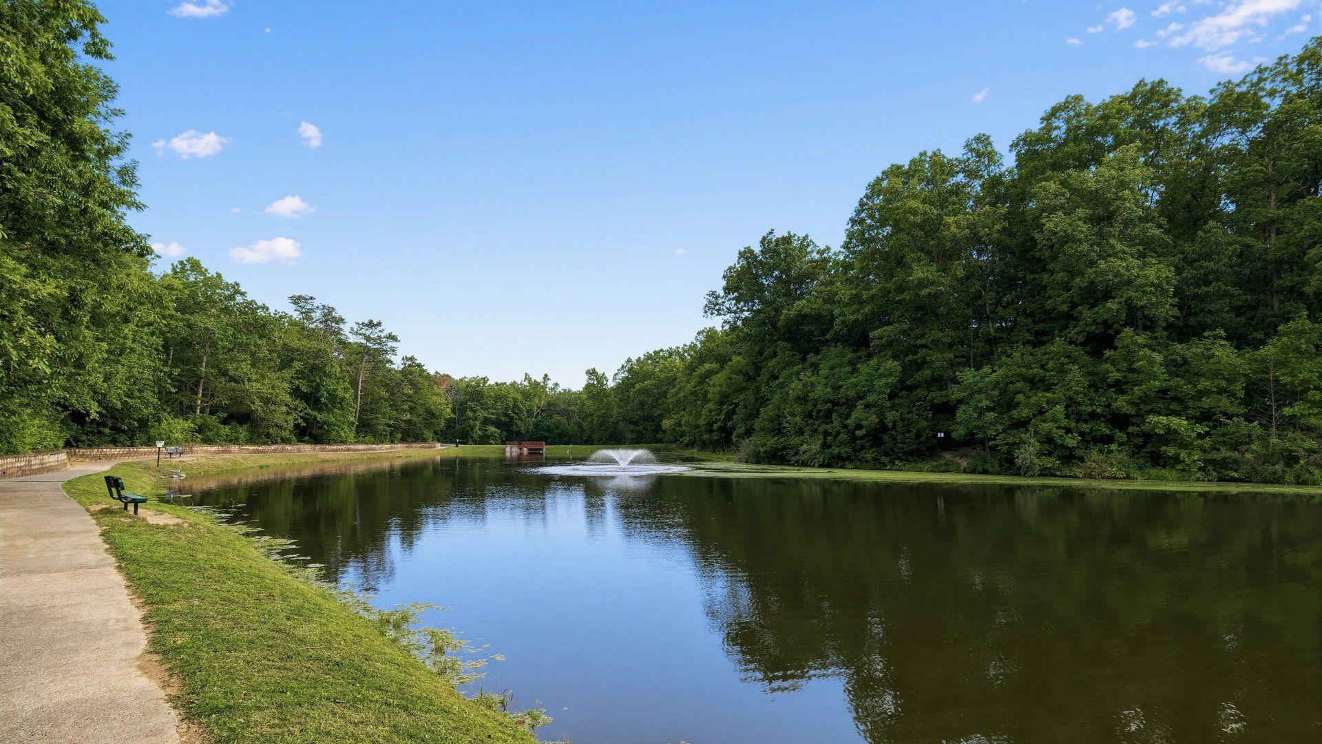 Sherando Park lake landscape