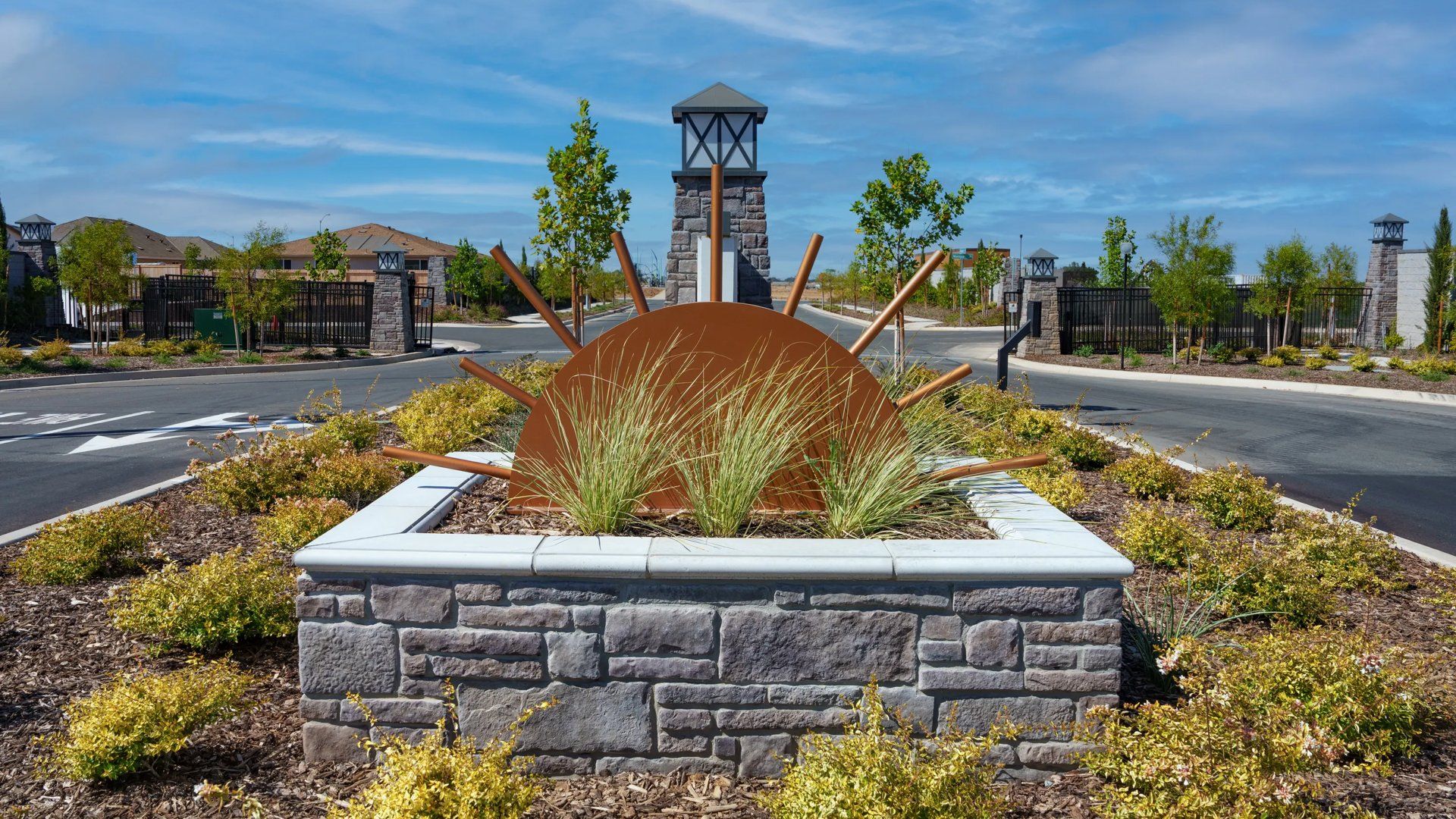 Summerfield Entry Monument and Gate