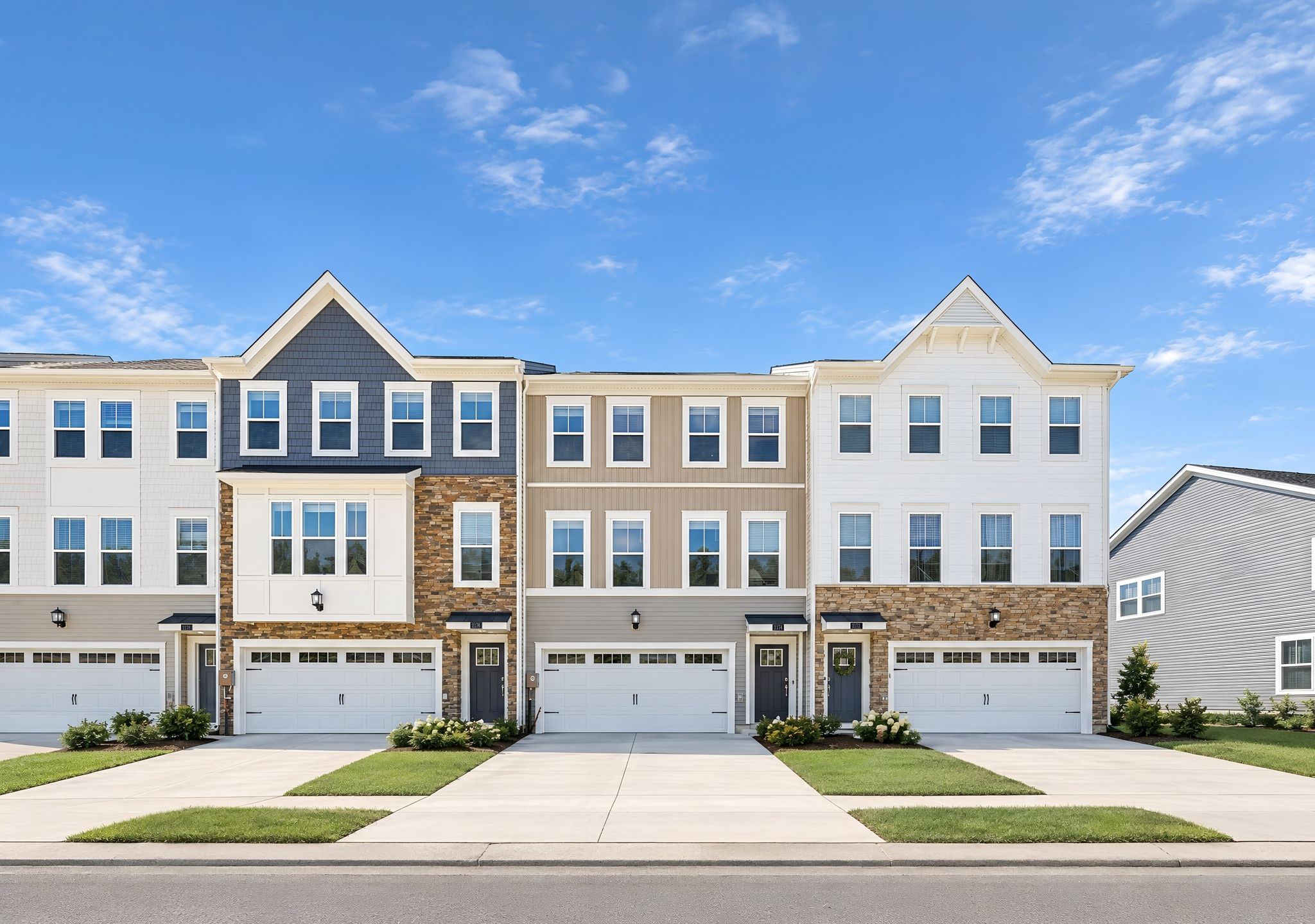 Amelia Front Load Garage - Tides at River Marsh - Tides at River Marsh Townhomes: Cambridge, Maryland - Lennar