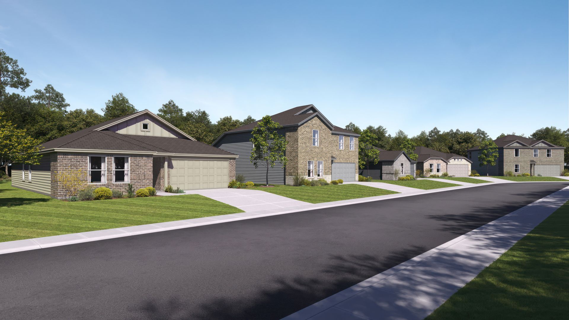 Grove Core Majors Streetscape 1 Side Brick