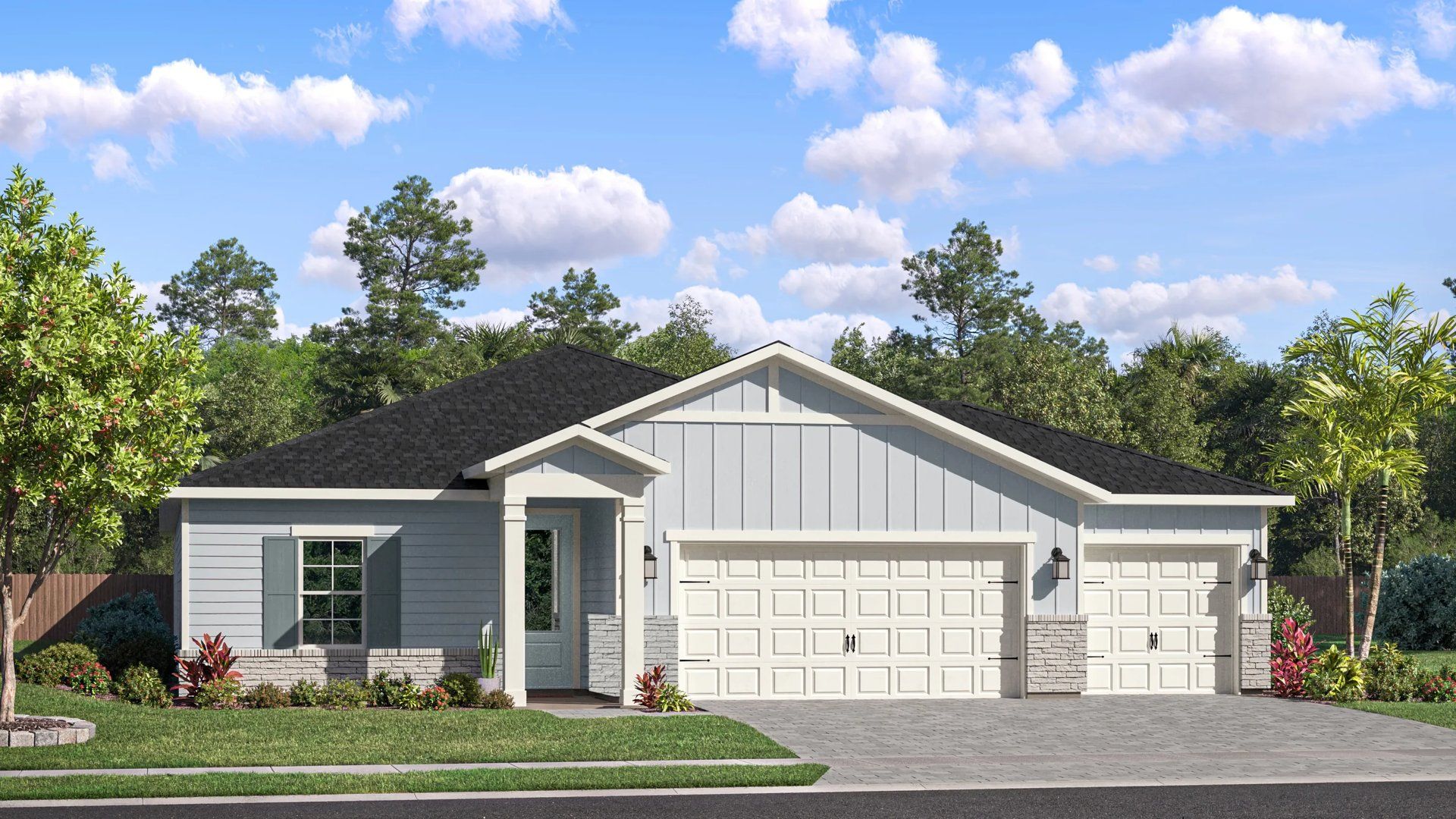 Montego - Tributary - Lakeview at Tributary 60's: Yulee, Florida - Lennar