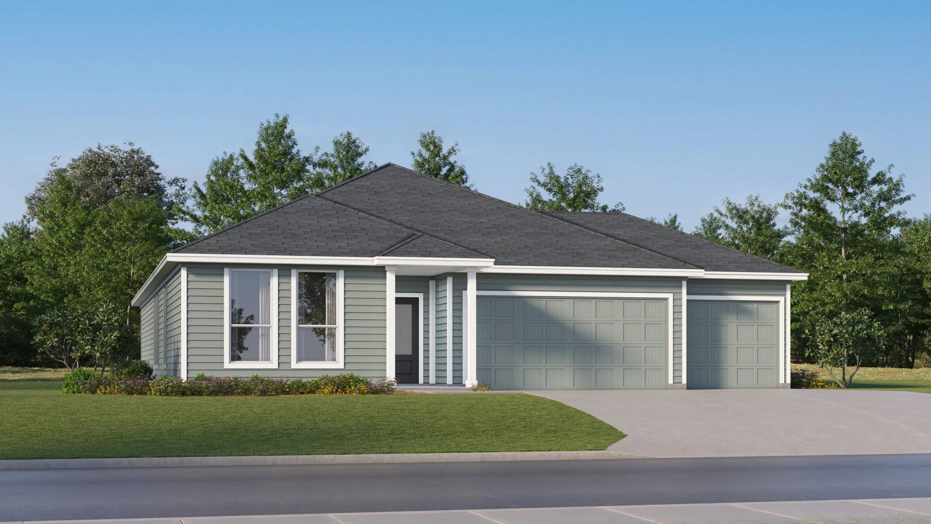 Springsteen - Bertram Oaks - Classic 3-Car Collection: Bertram, Texas - Lennar