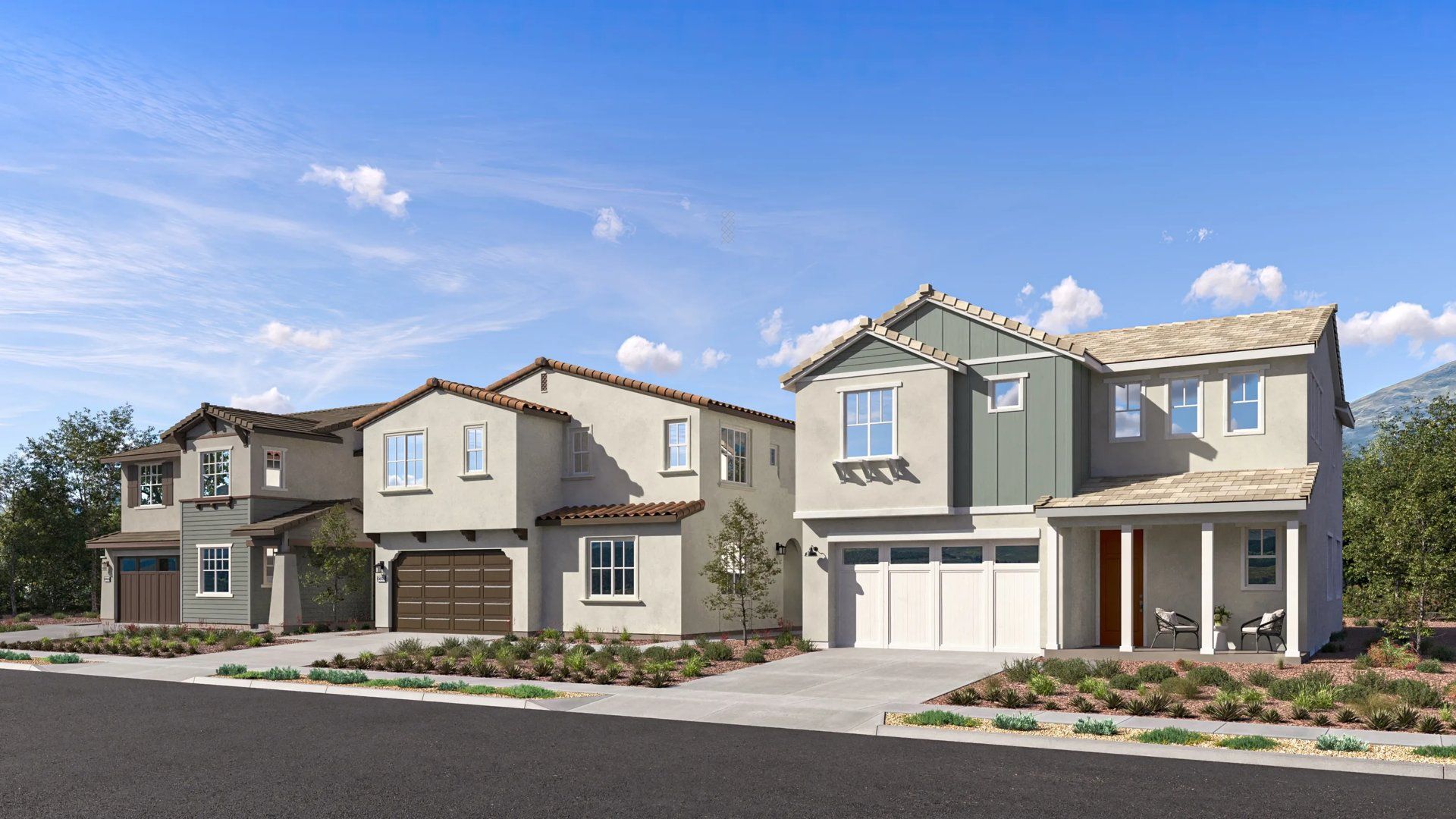 Rancho Mission Viejo Streetscape Rendering