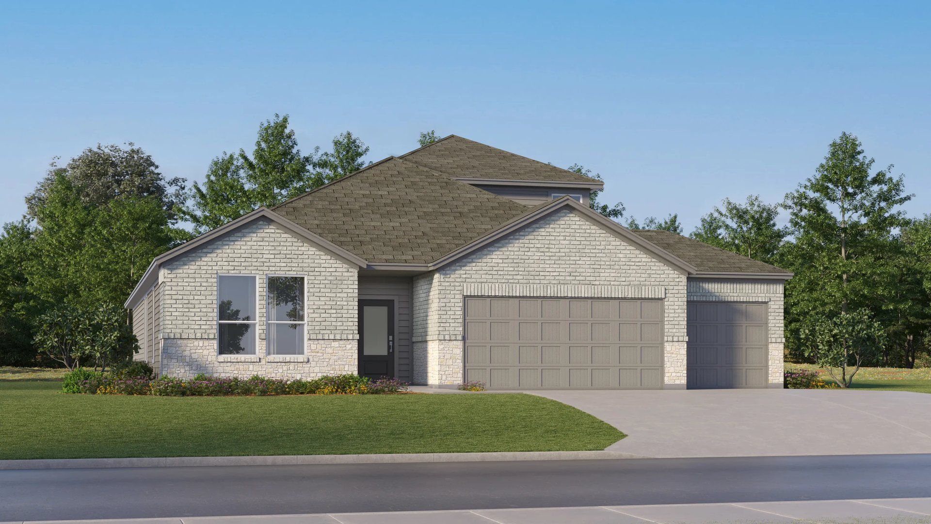 Flint Ridge - Classic 3-Car & Woodbridge Collections por Lennar en Killeen Texas
