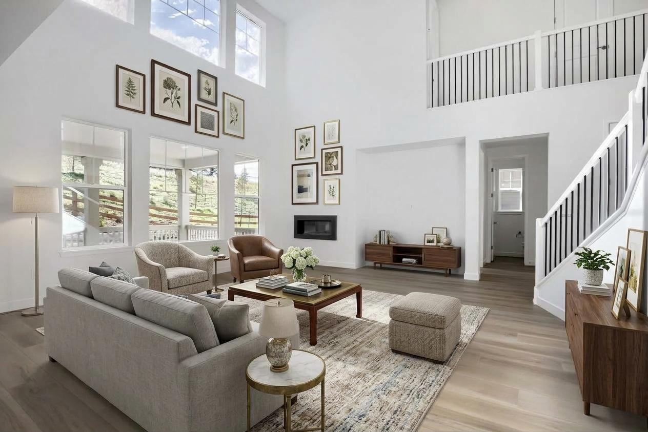Prescott Great Room Staged