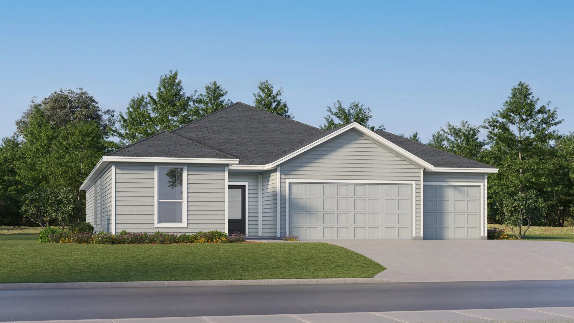 Hendrix - Bertram Oaks - Classic 3-Car Collection: Bertram, Texas - Lennar