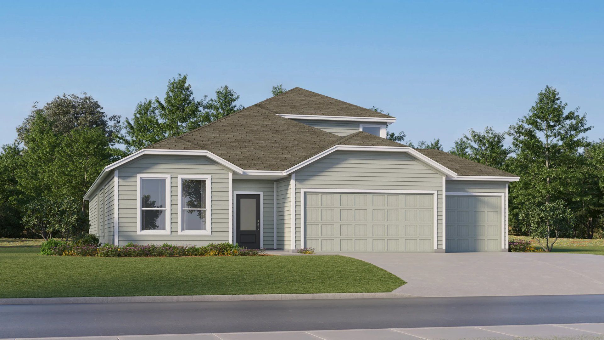 Jagger - Bertram Oaks - Classic 3-Car Collection: Bertram, Texas - Lennar