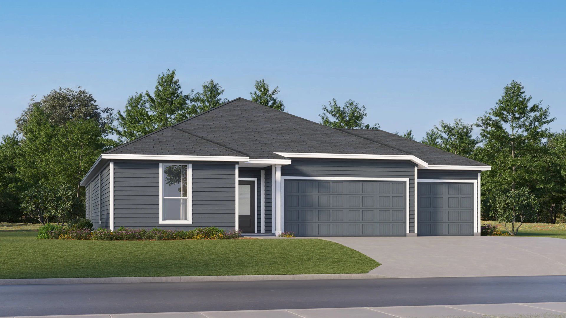 Elton - Bertram Oaks - Classic 3-Car Collection: Bertram, Texas - Lennar