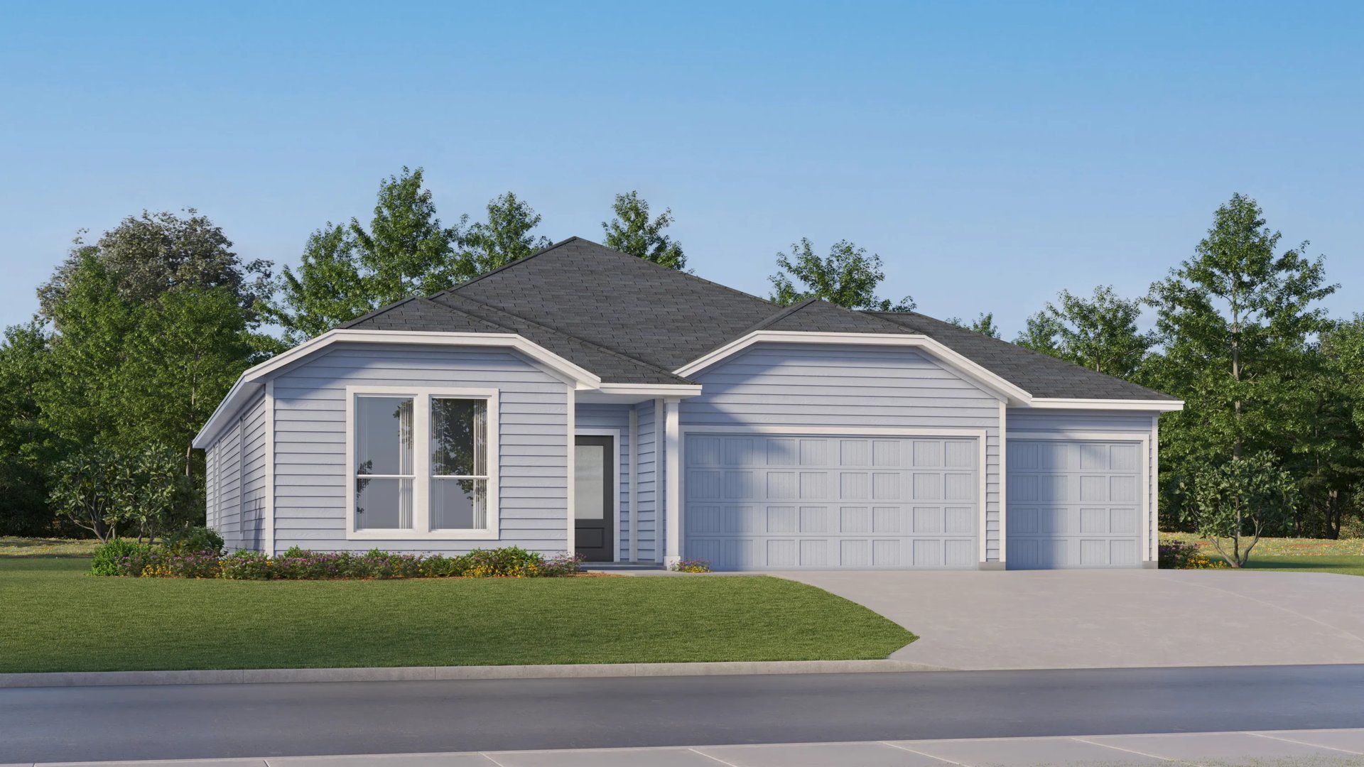 Elton - Bertram Oaks - Classic 3-Car Collection: Bertram, Texas - Lennar